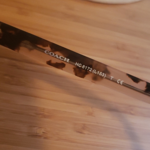 Coach purple tortoise shell sunglasses - Picture 15 of 16